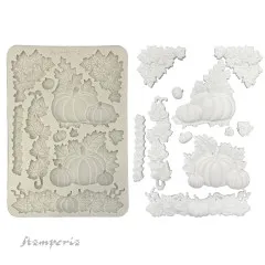 Silicone Mould A5 - Whispering Woods - Pumpkins