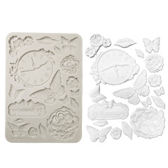 Silicone Mould A5 - Quiet Days - Clock