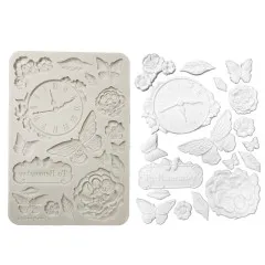 Silicone Mould A5 - Quiet Days - Clock