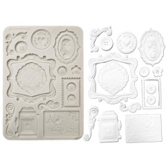 Silicone Mould A5 - Quiet Days - Plates