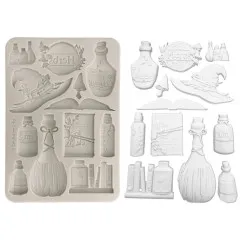 Silicone Mould A5 - Herbarium Silvae - Alchemy