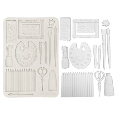 Silicone Mould A5 - Daisy Art