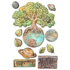 Silicone Mould A5 - A New Beginning - Planets