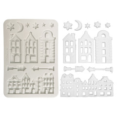 Silicone Mould A5 - Christmas Village