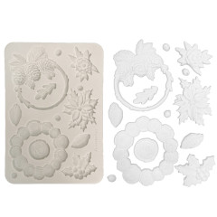 Silicone Mould A5 - Christmas Garlands
