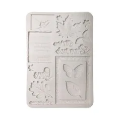Silicone Mould A5 - Flowers and Poems