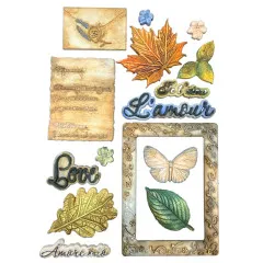 Silicone Mould A5 - Flowers and Poems
