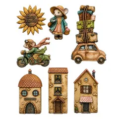 Silicone Mould A5 - Cozy Family
