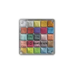 Stamperia - Watercolors Metallic Paint Set