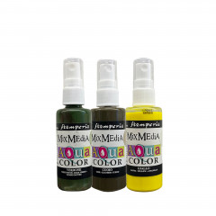 Stamperia Aquacolor Spray Kit - Golden Harmony