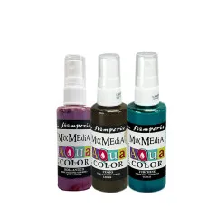 Stamperia Aquacolor Spray Kit - Gardens of Time by Antonis Tzanidakis