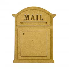 MDF Crafty Shapes Blanks - Mail Box