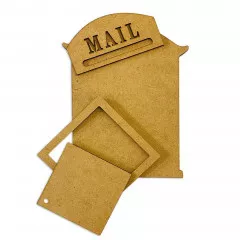 MDF Crafty Shapes Blanks - Mail Box