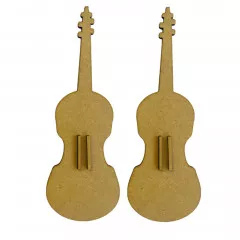 MDF Crafty Shapes Blanks - Music - Violin