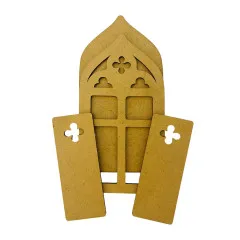 MDF Crafty Shapes Blanks - Venice City of Art - Window