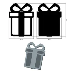 MDF Crafty Shapes Blanks - Candy Christmas - Gift