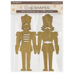MDF Crafty Shapes Blanks - Alice in Christmas - Soldiers