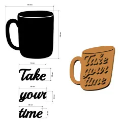 MDF Crafty Shapes Blanks - Whispering Woods - Cup