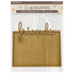 MDF Crafty Shapes Blanks - Furry Friends - Plate Friends