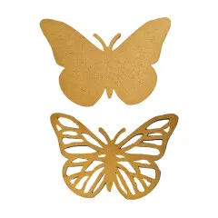 MDF Crafty Shapes Blanks - Quiet Days - Butterfly