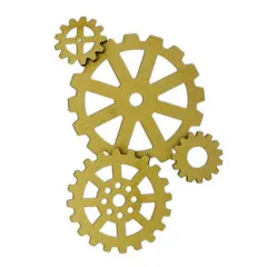 MDF Crafty Shapes Blanks - Gardens of Time - Gears by Antonis Tzanidakis