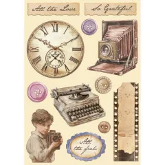 Colored Wooden Shapes - Quiet Days