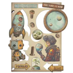 Colored Wooden Shapes - A New Beginning