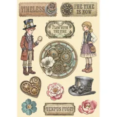 Colored Wooden Shapes - Gardens of Time by Antonis Tzanidakis