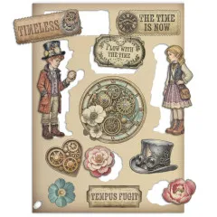 Colored Wooden Shapes - Gardens of Time by Antonis Tzanidakis