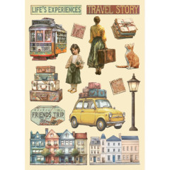 Colored Wooden Shapes - Art of Travelling