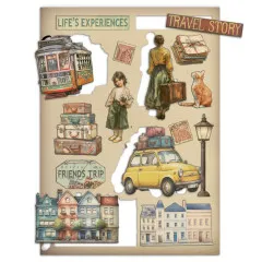 Colored Wooden Shapes - Art of Travelling