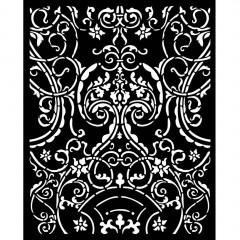 Stamperia Thick Stencil - Sir Vagabond in Fantasy World - Metal Decor