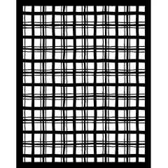 Stamperia Thick Stencil - Whispering Woods - Tartan Pattern