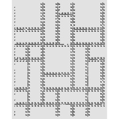 Stamperia Thick Stencil - Daisy Art - Metal Plates