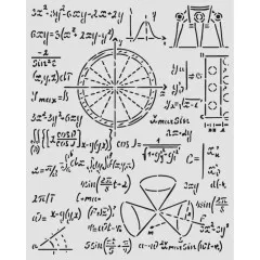 Stamperia Thick Stencil - A New Beginning - Formulas