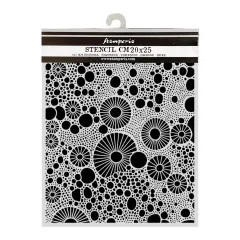 Stamperia Thick Stencil - All Around - Rings