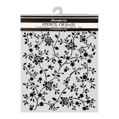 Stamperia Thick Stencil - All Around - Ramage
