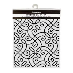 Stamperia Thick Stencil - Our Way - Artistic Pattern