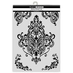 Stamperia - Art Stories A3 Stencil Selection