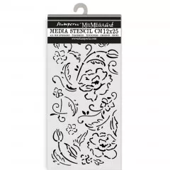 Stamperia Thick Stencil - Old Lace - Flowers