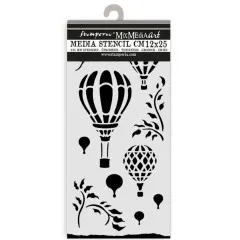 Stamperia Thick Stencil - Timeless - Air Balloons
