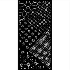 Stamperia Thick Stencil - Quiet Days - Mixed Tiles