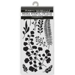 Stamperia Thick Stencil - Herbarium Silvae - Leaves
