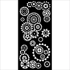 Stamperia Thick Stencil - Gear up for Christmas - Gears