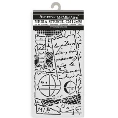 Stamperia Thick Stencil - A New Beginning - Notes