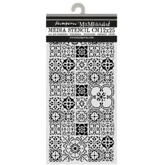 Stamperia Thick Stencil - All Around - Tile