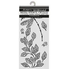 Stamperia Thick Stencil - Wonderland - Dragonfly