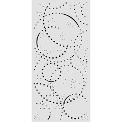 Stamperia Thick Stencil - Cosmos - Orbits by Cristina Radovan