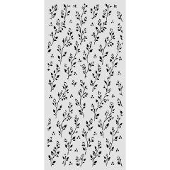 Stamperia Thick Stencil - Cozy Family - Sprig Pattern