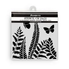 Stamperia Thick Stencil - Daisy Art - Fern